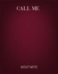 Call Me SSA choral sheet music cover